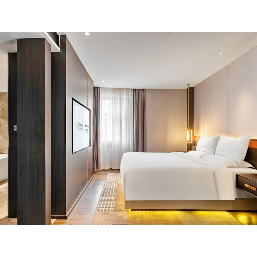 5 Star Hotel Guest Room Furniture Set Modern Luxury Apartment Bedroom Suite Other Hotel Furnitures