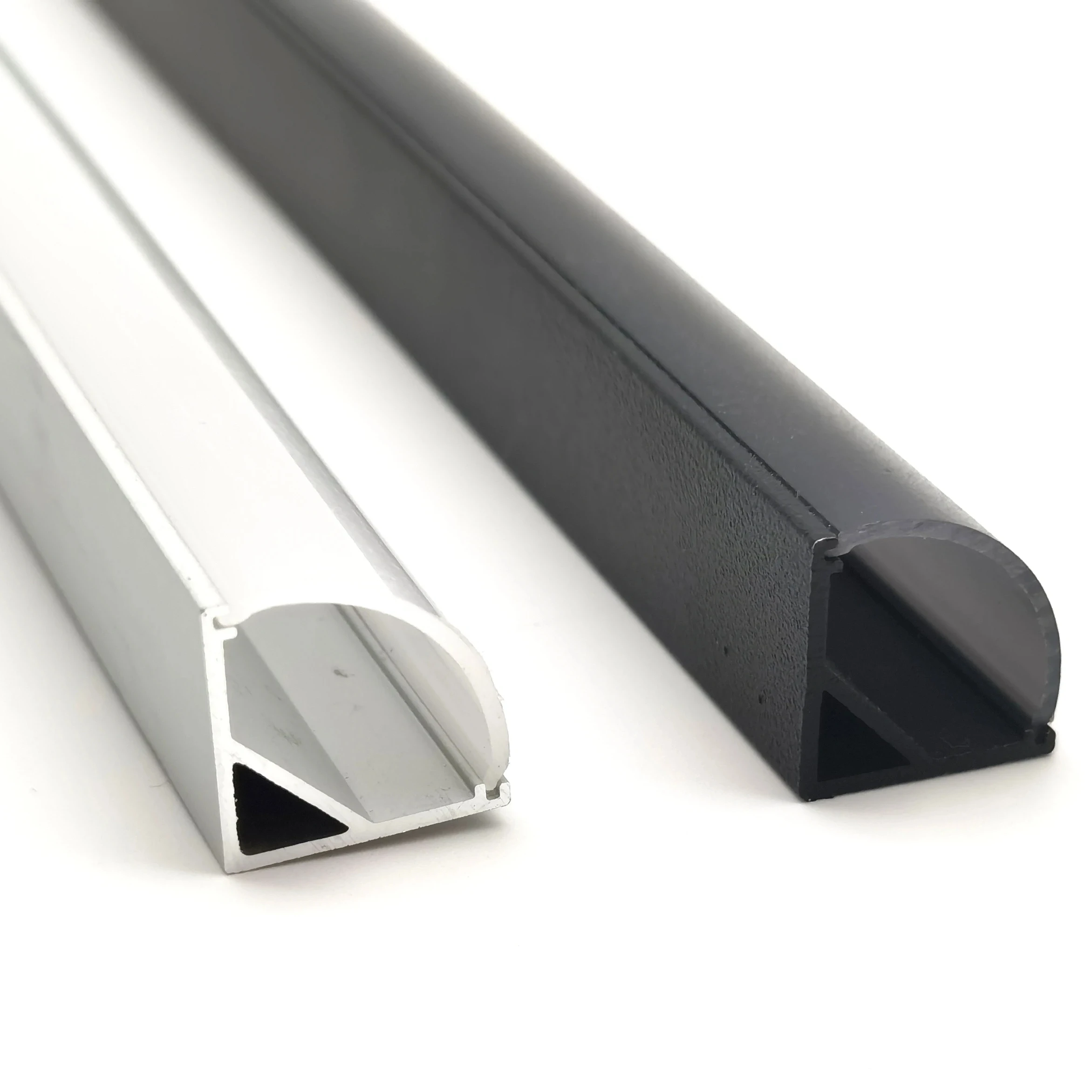 LED Strip Profile Channel Light Diffuser Corner Aluminium for