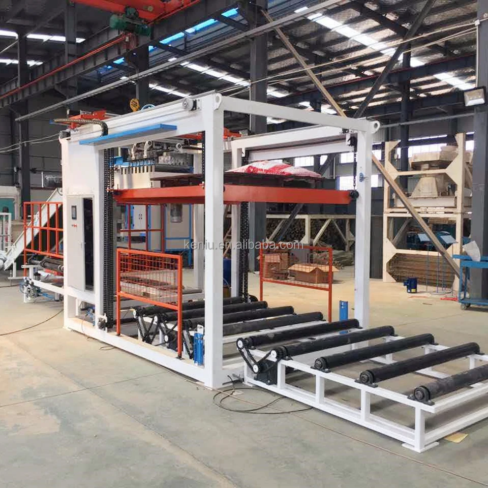 Full Automatic 25kg Bag Pallet Industrial Robot Stacking Machine