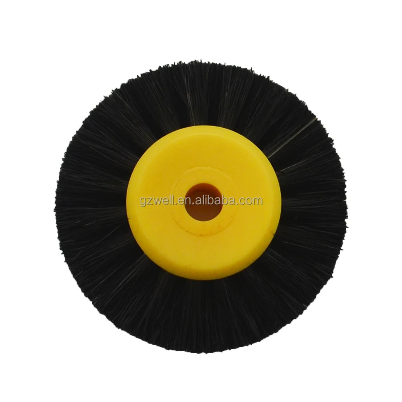 Hand-held polishing machine special small brush for jade jewelry details with a handle small brush