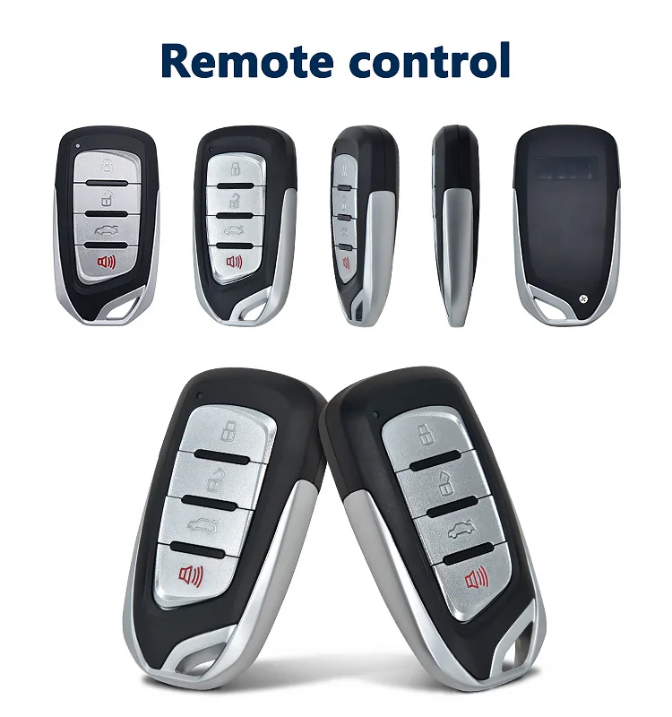 Universal Vehicle Security Door Lock Kit Car Remote Control Central Locking Keyless Entry System