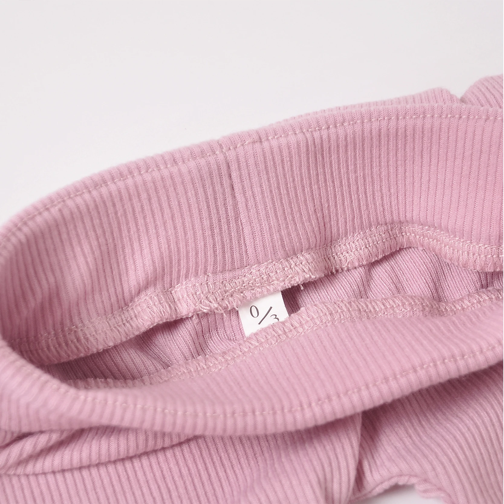 Infant Toddler Boys Girls Clothes Pajamas Ribbed Cotton tops & Pants Tracksuits Outfits Baby Clothing Set