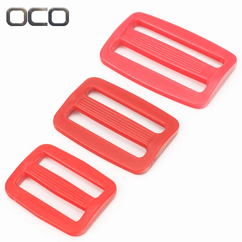 Custom Bag Making Accessories Rectangular Slide Buckle 25mm Metal Adjuster Buckle Side Release Buckle for bag