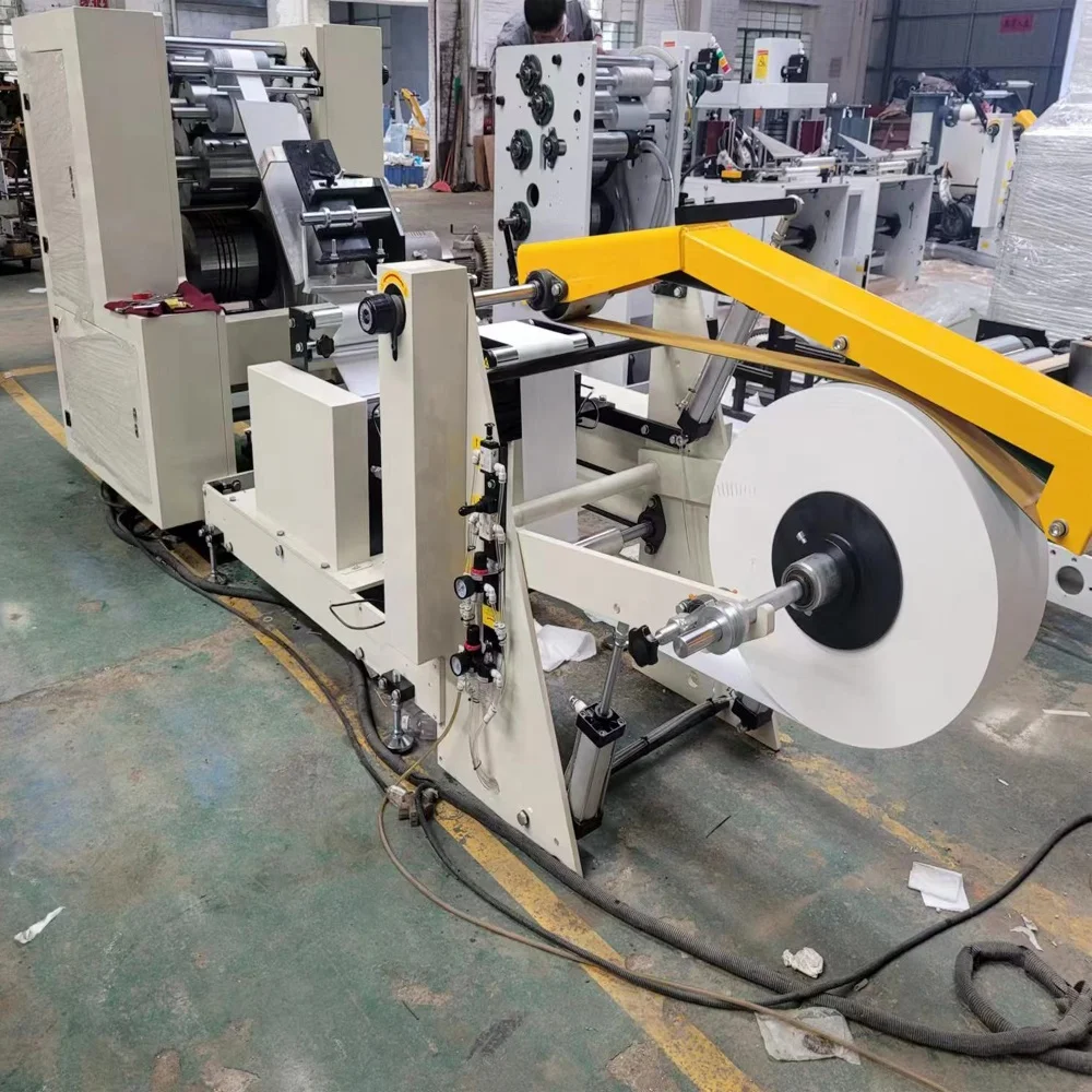 L Shape Type Folding Napkin Tissue Making Machine