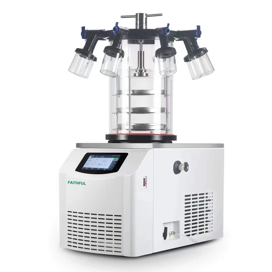 Wholesale Laboratory Freeze Dryer Machine Table Tope Freeze Dryer