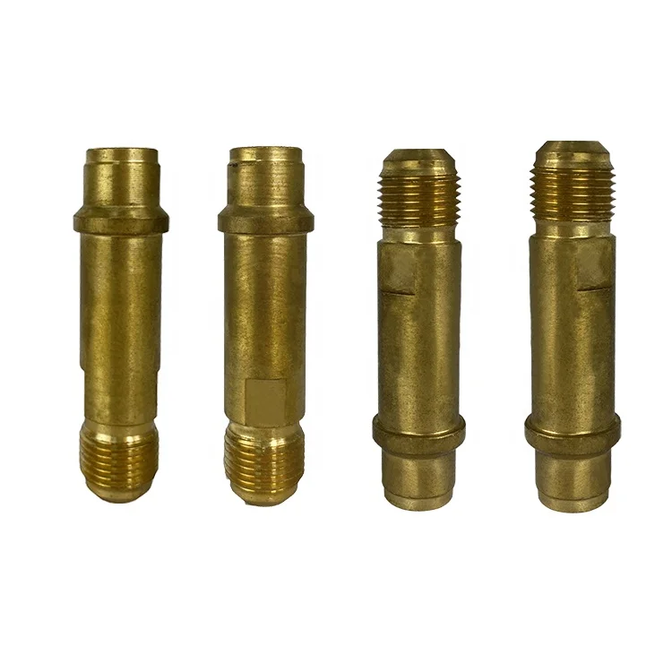 All Thread Male Brass Copper Fit Accessories Sanitary Coupling Fittings Square Cylinder Connector