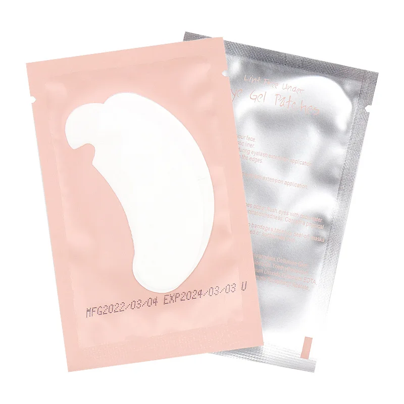 Newest U Type Disposable  Anti Dark Circle Collagen Eye Crystal Mask Hydrogel Patches Eyelash Extensions Gel Under Eye Pads