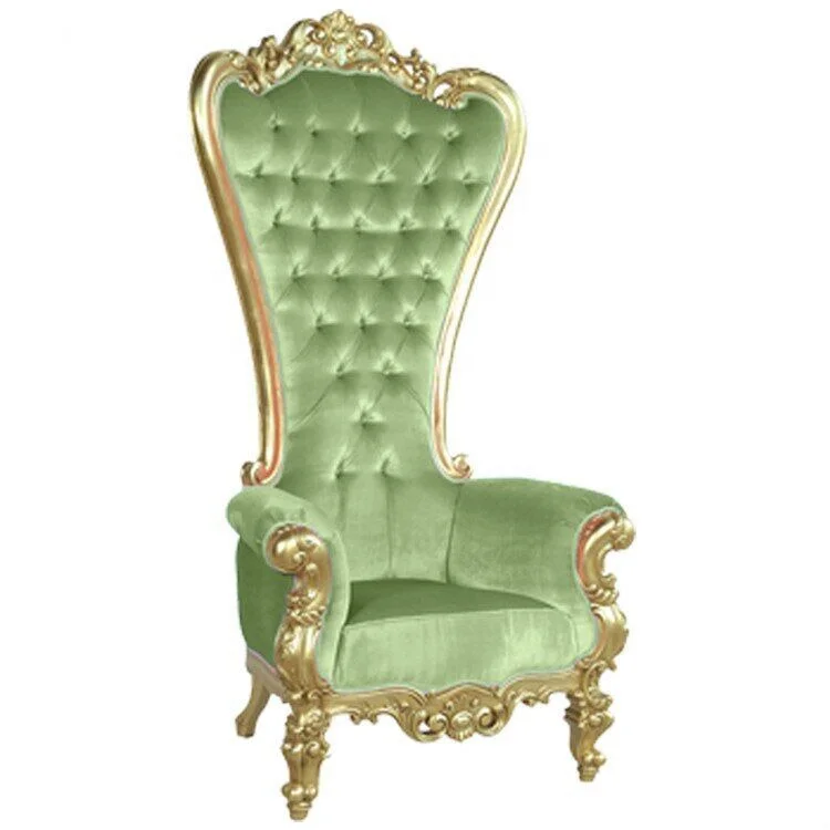 Factory Directly Sale royal king throne Luxury Wedding Chairs
