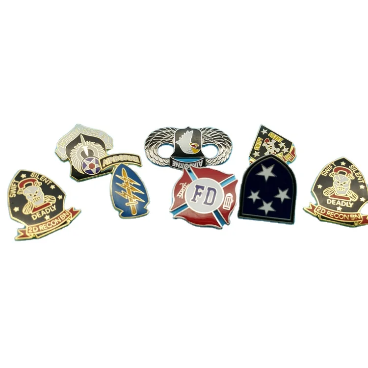 Factory custom metal lapel pin copper zinc alloy Badges fine commemorative badge lapel pin