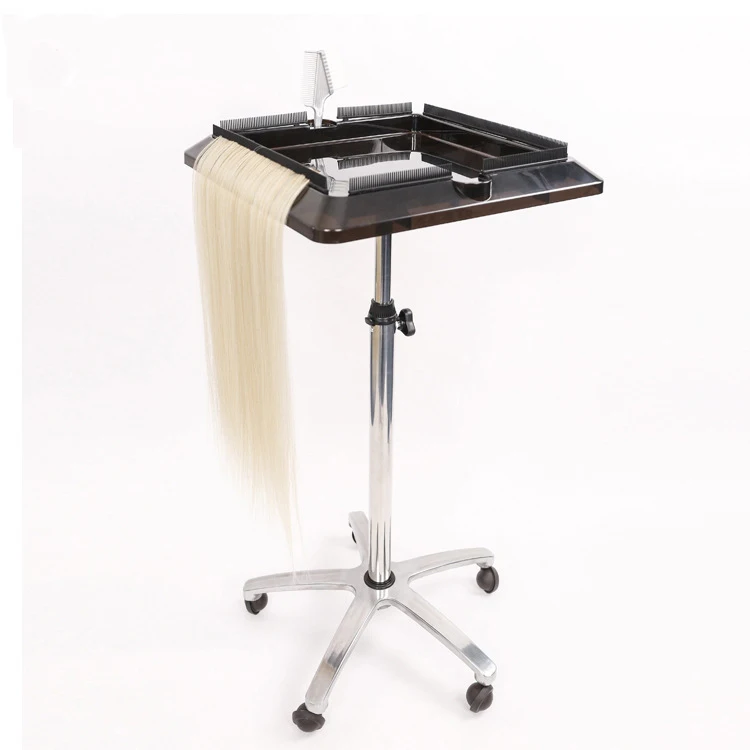 Barber Beauty Salon Trolley Professional Hair Dyeing Beauty Hairdressing Lockable Salon Trolley