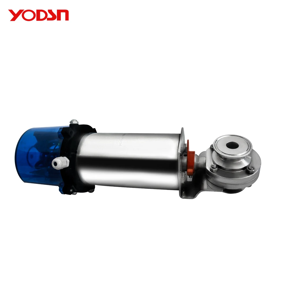 Hot Selling high quality Pneumatic Butterfly Valve Hygienic Intelligent Pneumatic Drive Butterfly Valve automatic