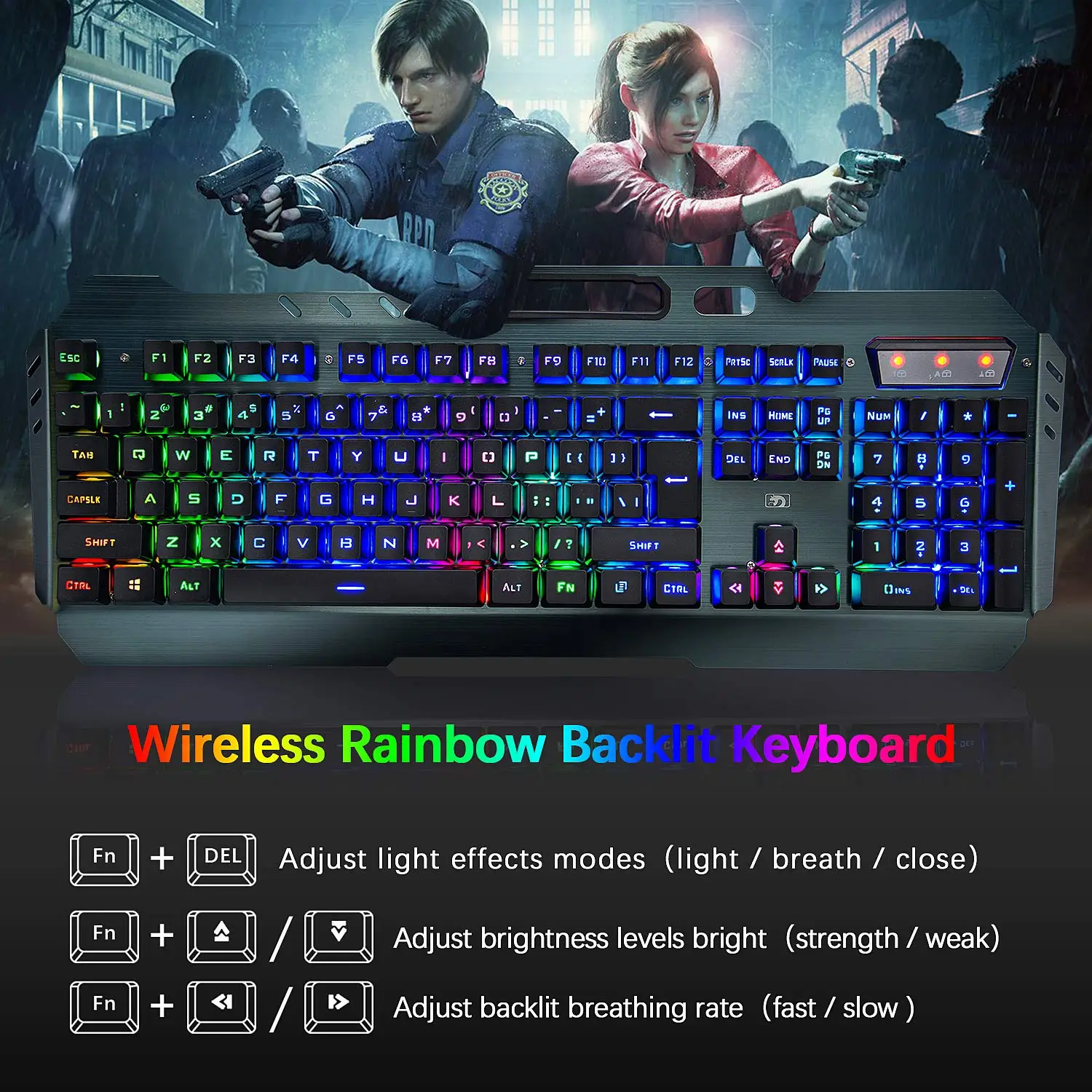  Лидер продаж игровая клавиатура teclado беспроводная механическое игровое кресло 4 в