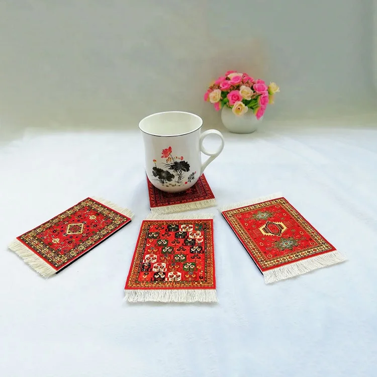 Rug Cup mat for Drink for Mugs and Cups