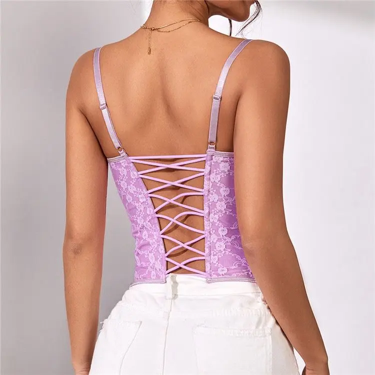 Strapless Skinny Tube Top Bra For Women Waist Trainer Hot Girls Off Shoulder Tops Cropped Tank Top Overbust Corset Bustiers
