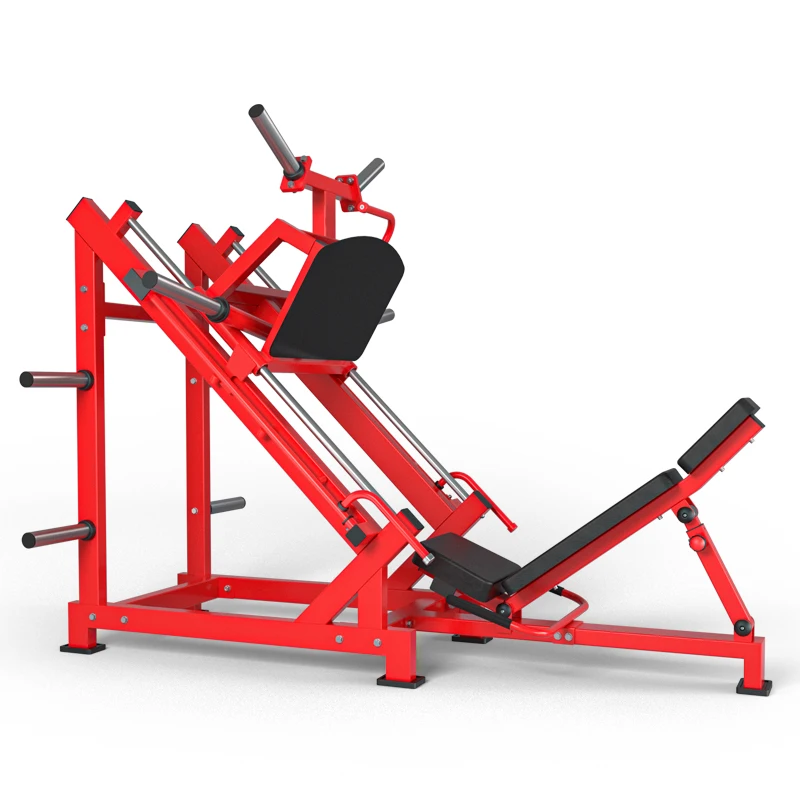 Коммерческое высококачественное Горячее предложение оборудование для тренажерного зала 45 градусов пресс для ног