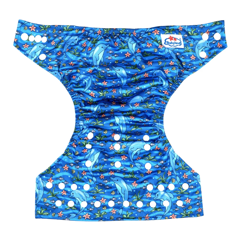 Waterproof Cloth Diaper Free Leakage High Absorbent Microfiber Insert Cloth Diapers For Baby