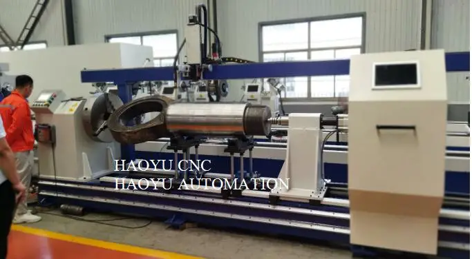 CNC Control Pipe Cylinder TIG overlay welding machine Surface Hardfacing Cladding Welding Machine