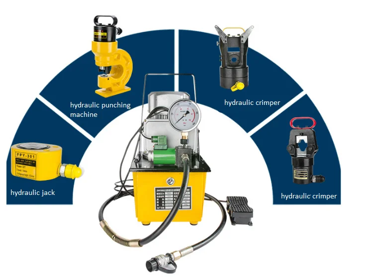 Wholesale 220/380V 700Bar Hydraulic Pump Solenoid Valve Single Acting Double Acting Electric Control Hydraulic Pump
