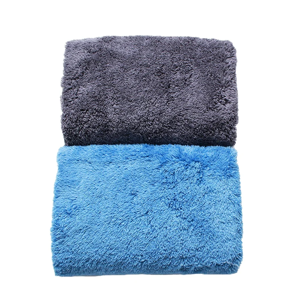 Square durable Thickening Coral fleece cleaning car rollos toalla micro fibra towel