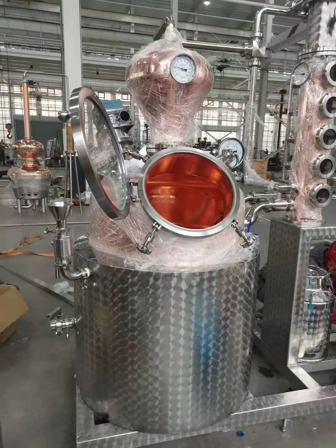  Дистиллятор алкоголя 5SS 12L промышленная дистилляционная машина домашняя для