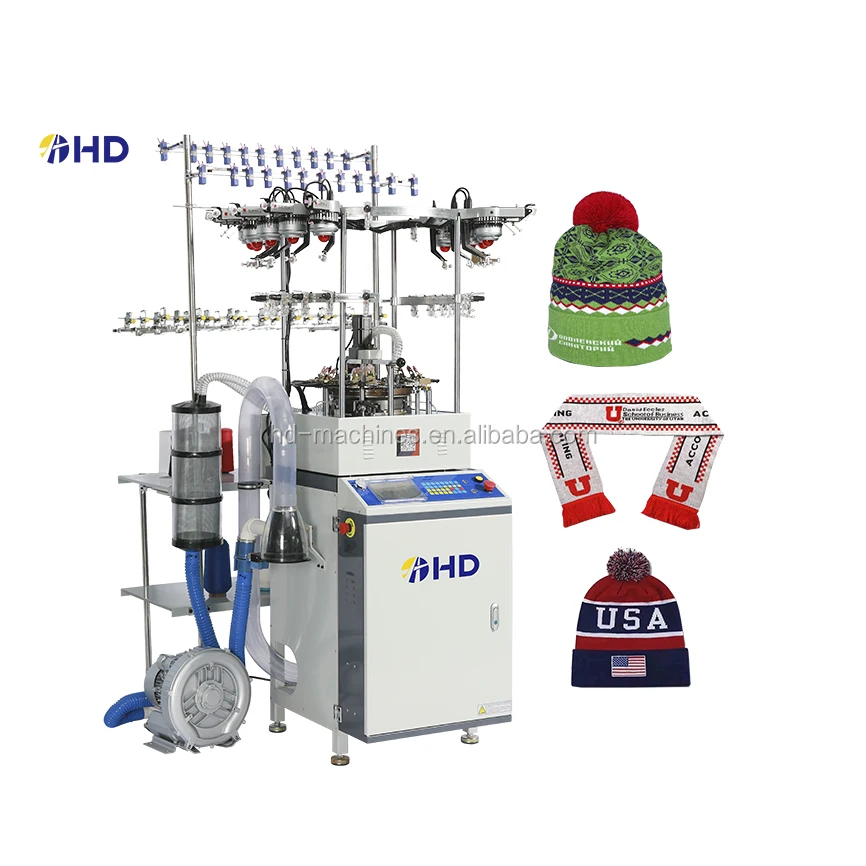 HD365 auto sweater hat scarf  knitting machine