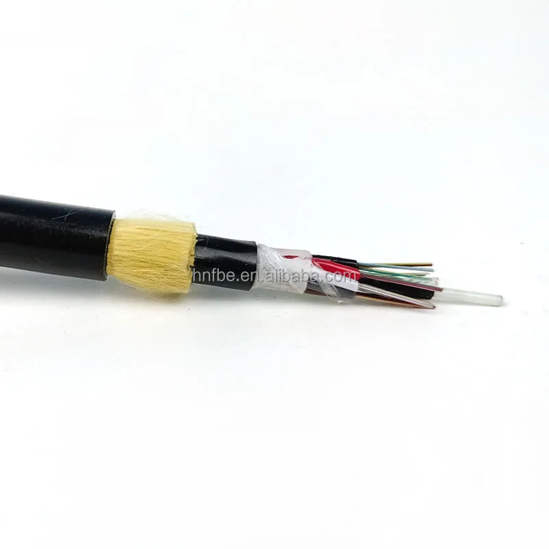 Factory Direct Outdoor Single Mode G.652 Cable YOFC ADSS 24 Core Fiber Optic Cable