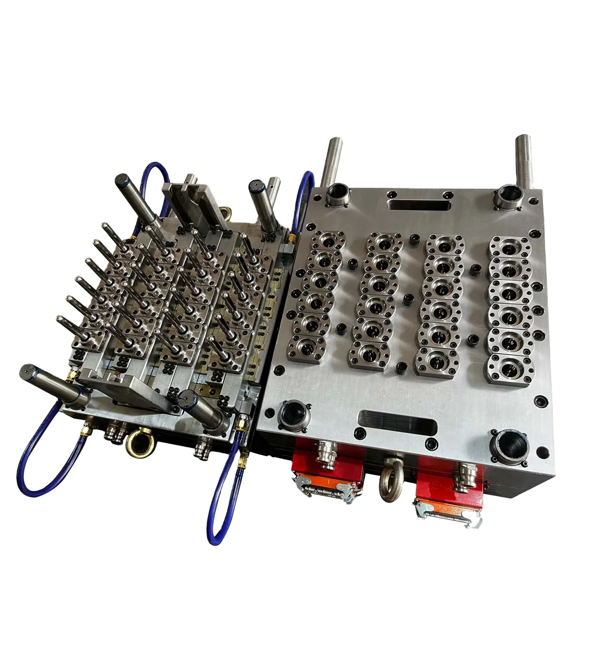 48 Cavity Hot Runner Injection Molds PET/P20 Steel Plastic Moulds for Vehicle Model Number Plastic Mold with Tile Stone Form