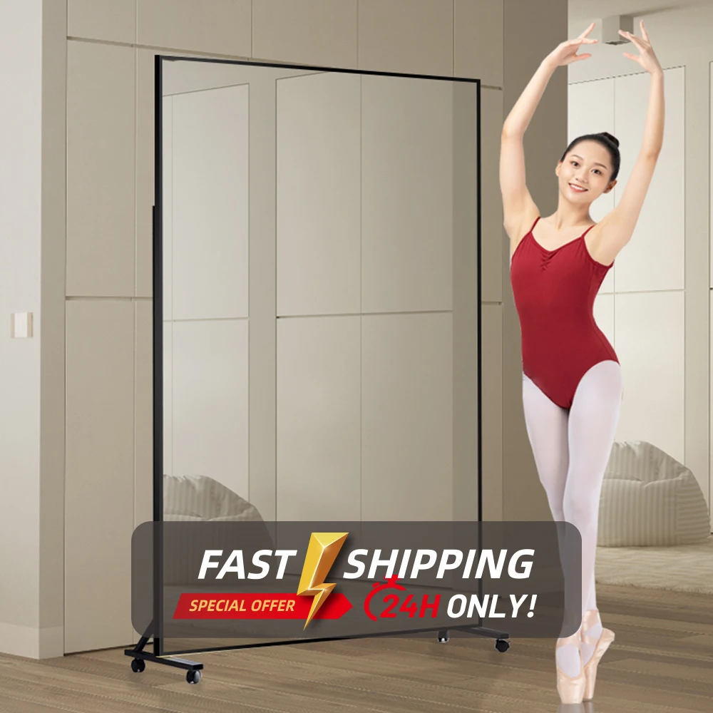 mirrors for a dance studio portable dance mirrors on wheels