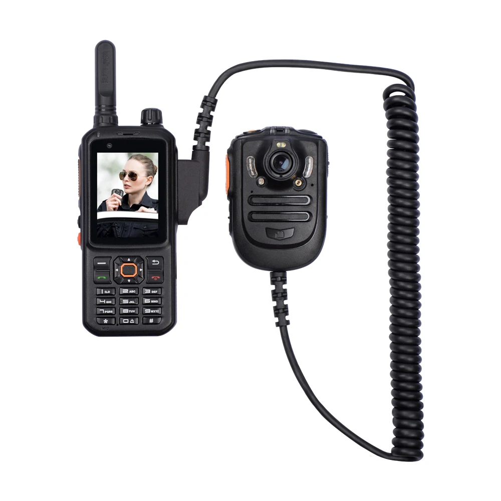 Wholesale Inrico handheld radio B04 Android Shoulder Speaker Microphone for Inrico 2 Way Radio walkie talkies