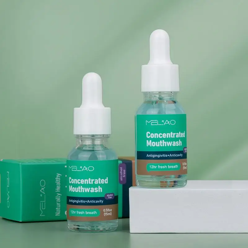 oem Top Selling Private label organic Bad Breath Treatment Remove Oral Odor Plaque Stains Concentrated Mouthwash