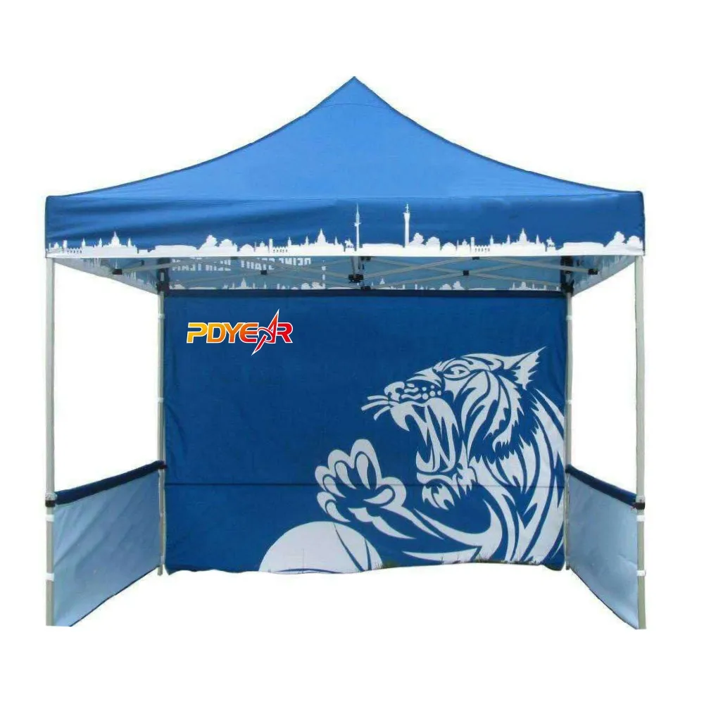 Factory sale 3X3m custom logo Aluminium tent frame brand logo trade show tent