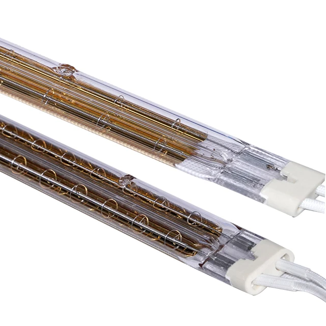 High energy carbon fiber infrared heating lamp 1000w infrared heat lamp