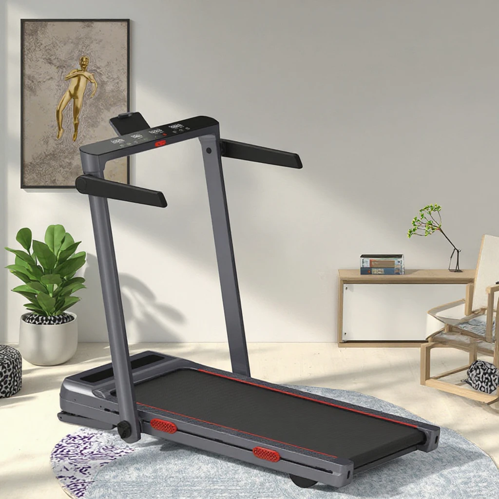 gym at home DC1.25HP Power Electric Motor Treadmill LED Display Walking Pad folding Treadmill  Foldable Fitness Treadmill Gym
