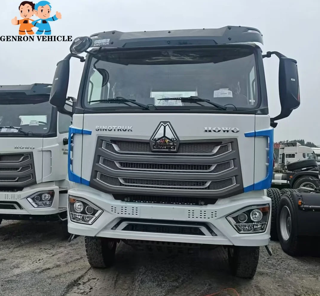 Togo new Sinotruk Howo NX 400HP Euro 2 10 tires 6x4 tractor horse head truck to load 60 tons fence semi trailer truck