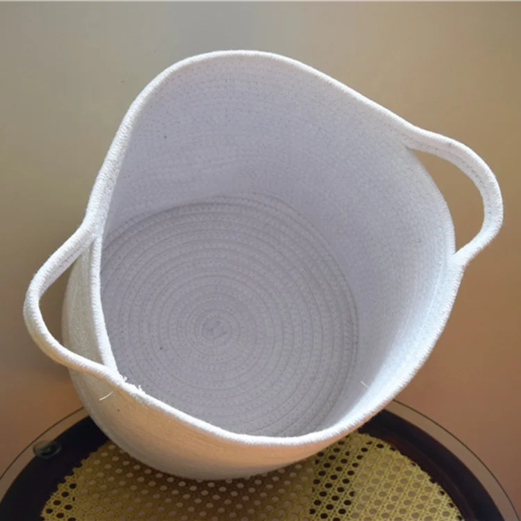 2023 Square Decorative Wire Box Drawers Classic Design Organizers Wall Storage Foldable Baskets Sewn Technique Food Sundries