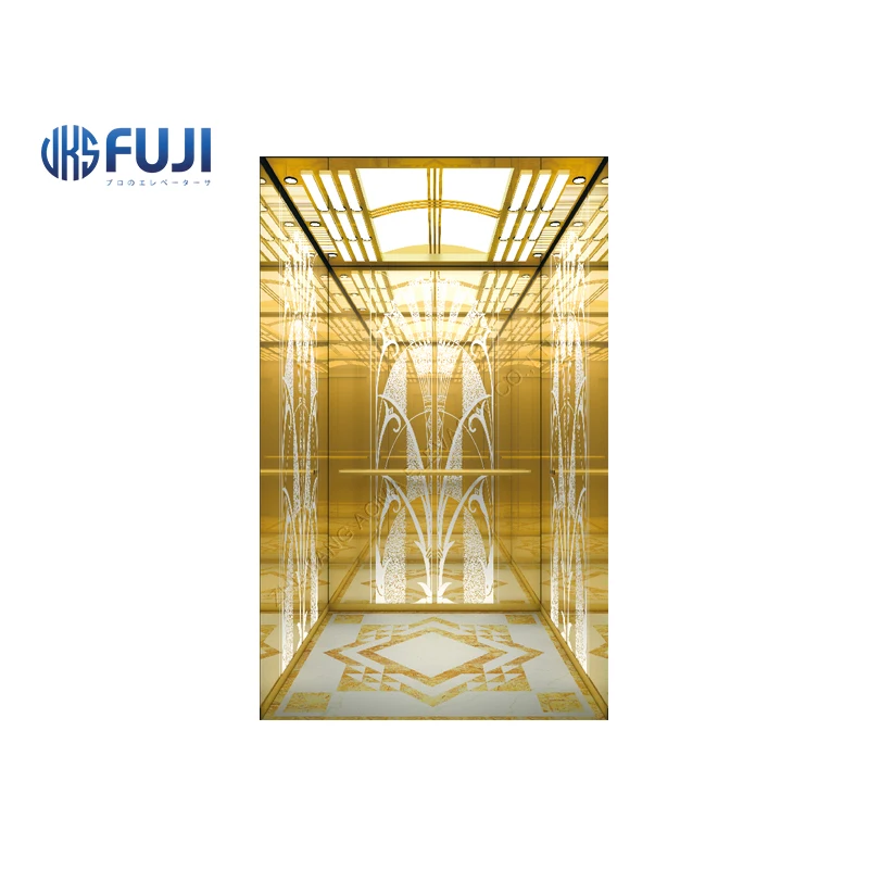 FUJI Home Lift Villa Elevator Used Home Lift Equipped with Permanent Magnet Synchronous Gearless Tractor Steel Stainless Item