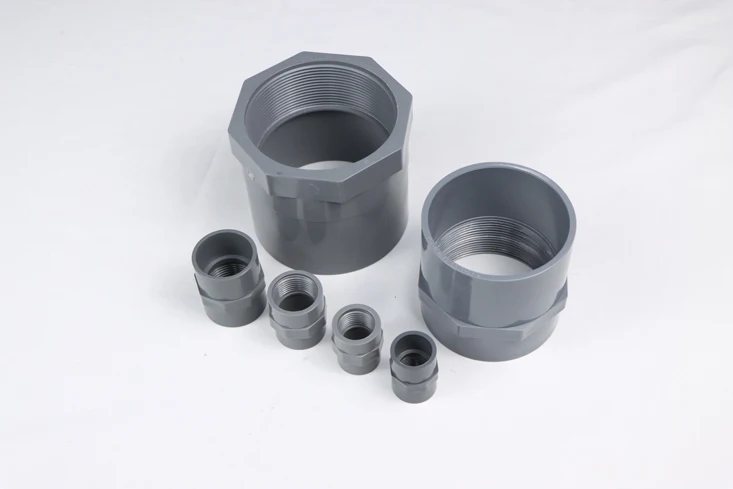 Water supply and drainage PVC connector for farm irrigation plastic CPVC and PVC pipe fittings