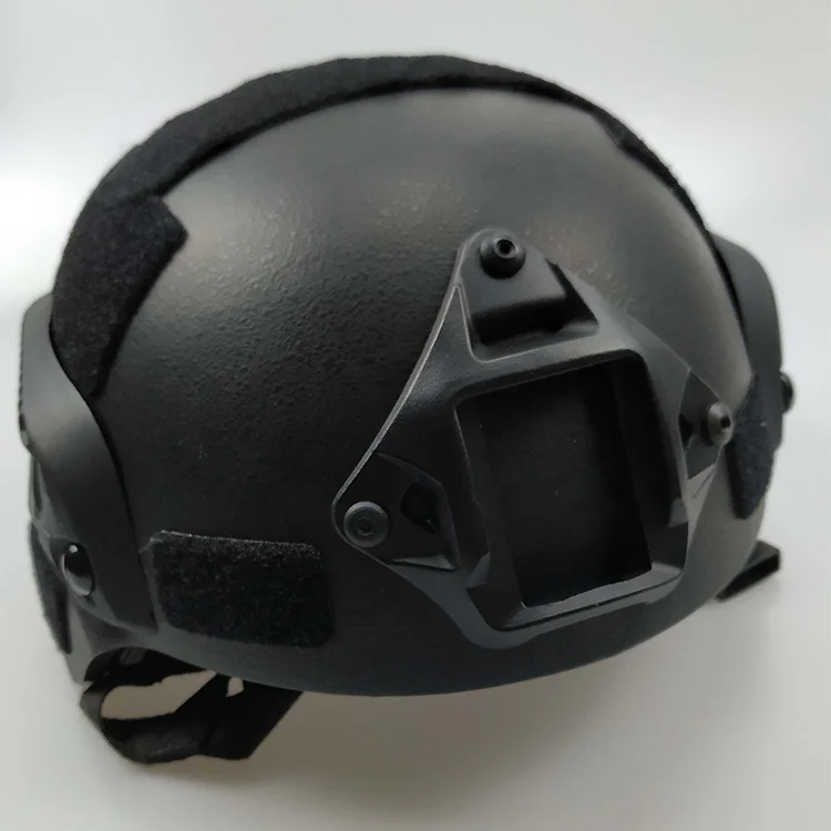 High quality aramid material MICH bulletproof helmet with ear protectors
