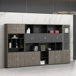 WJG-10 Wood Melamine Office Furniture Filing Cabinet with Drawer Door File Cabinet Commercial Furniture Storage Cabinet
