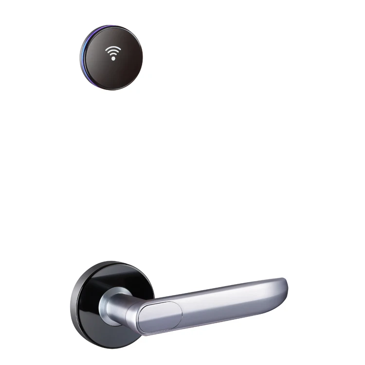 Smartek S190  Zinc Alloy Keyless Entry ANSI Mortise Offline Hotel Door Lock Card Reader System Electronic Split Hotel Lock
