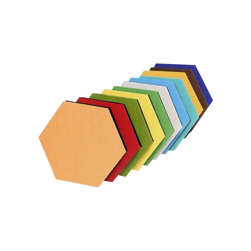wholesale polyester acoustic panels 3d felt wall sound insulation board