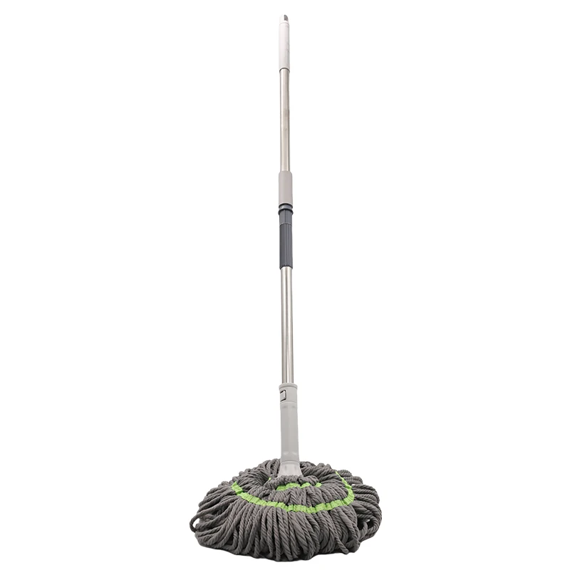 Microfiber Twist Mop Set with 135cm Long Handle Wet Household Cleaning Magic Handle Mop Free Mopping for Hands