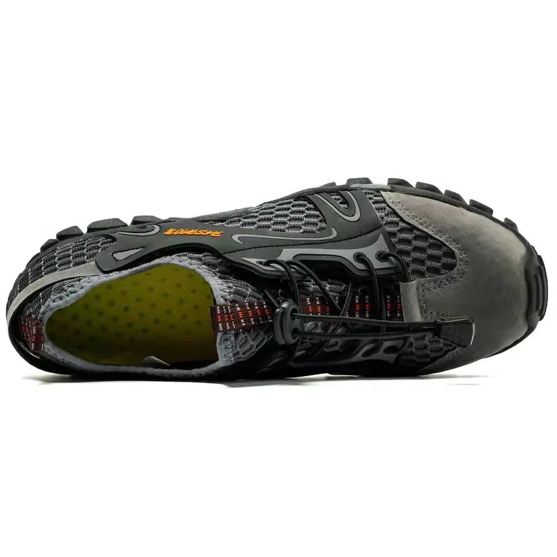 Outdoor wear-resistant breathable comfortable mountain climbing mesh shoes/hikking shoes