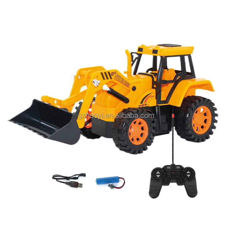 5 каналов RC инженерный грузовик игрушечный Дистанционно управляемый трюковый бульдозер для детей строительный