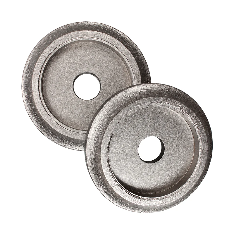 Diamond Polishing Bullnose Wheel for Ceramic Tile Wholesale Price 4 Inch 100mm Metal Dish Grinding Wheel Aluminum Bond Machine