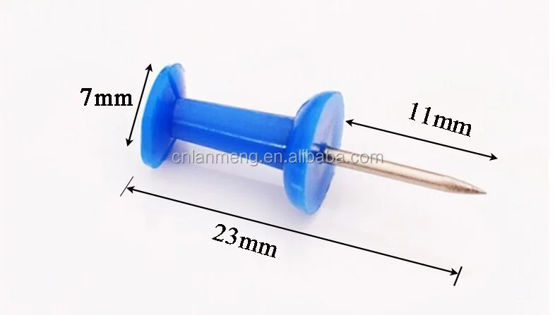 23MM mini wall push pin   white board drawingpin office stationery colorful plastic  push pin