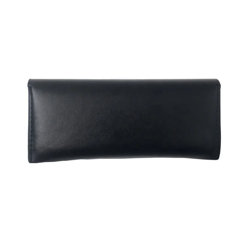 Роскошный полутвердый Чехол для очков из искусственной кожи для солнцезащитных очков с логотипом