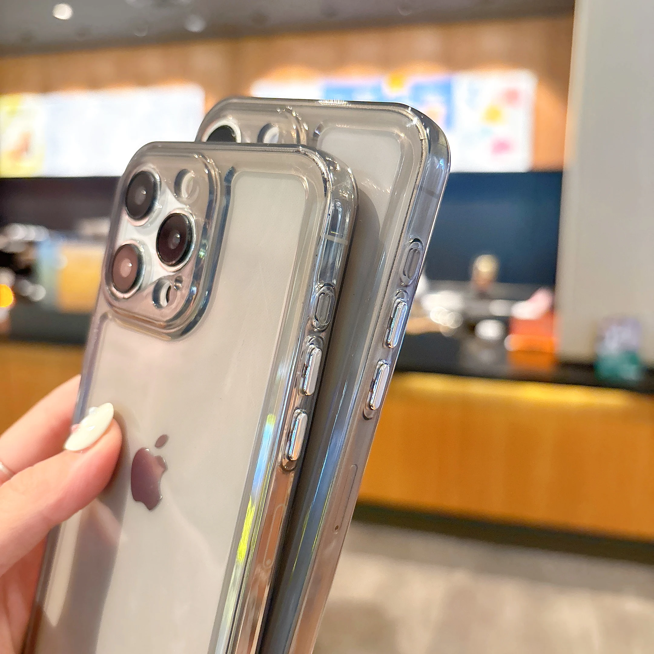 New Instant Change To iPhone 16 Design Phone Case For iPhone 15 14 Plus 13 12 Pro Max 11 Shockproof Soft TPU Bumper Clear Cover