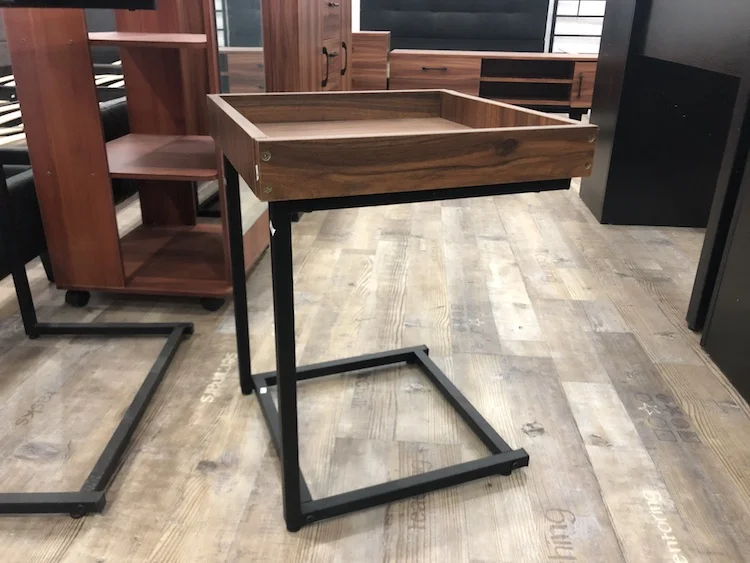 Простой дизайн складное кресло для отдыха складной регулируемый ноутбук регулируемый по высоте передвижной компьютерный стол для кровати