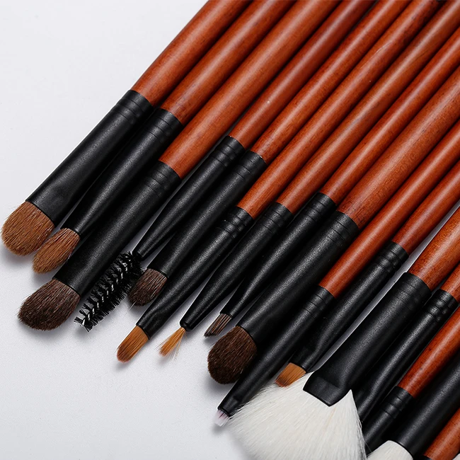 HXP-100A Premium professional custom label full function studio make-up tool kit natural hair wholesale brushes makeup bag